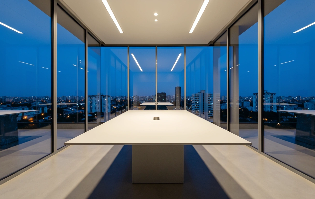 Escritório financeiro moderno