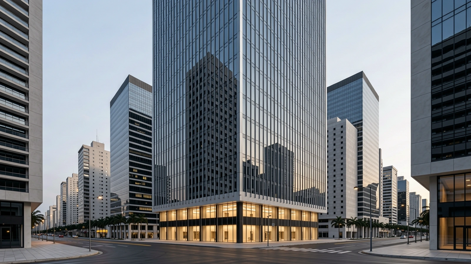 Ambiente profissional financeiro